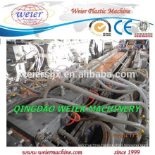 Wood plastic compound WPC PE PVC decking panel machinery